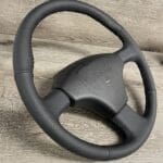 Toyota Land Cruiser 80 Series Steering Wheel Restored to New Leather P4644