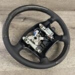 Toyota MR2 1993 Steering Wheel Restored to New Leather and Added Carbon Fiber P1994