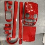 Volkswagon Beetle 2010 Dash Pieces Restored to New P6247