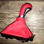 Chevy Corvette Z 51 2016 Gearshift Knob and Boot Restored to New Leather P2982