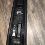 Chevy Impala 1996 Console Restored to New Leather and Added Carbon Fiber P1304