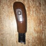 Gearshift Knob Restored to New Wood P9036