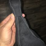 Gearshift Knob and Boot Restored to New Alcantara P5880