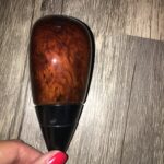 Mercedes CLK Convertible 2002 Gearshift Knob Restored to New Wood P3638