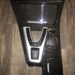 Mercedes Console Added Carbon Fiber P4878