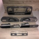 Mercedes Dash Pieces Restored to New Wood P1428