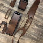 Mercedes Dash Pieces Restored to New Wood P9908