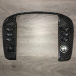 Porsche 911 Turbo Radio Bezel Added Carbon Fiber P8601