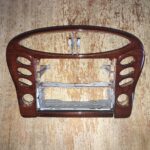 Porsche Boxster 1999 Dash Piece Restored to New Red Mahogany Wood P8897