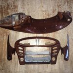 Porsche Boxster 1999 Dash Pieces Restored to New Wood P8896