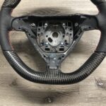 Porsche Steering Wheel Restored to New Leather and Carbon Fiber P0264