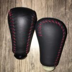 Subaru STI 1994 Gearshift Knobs Restored to New Leather P4223
