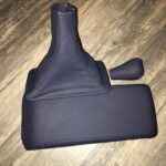 Toyota Celica 1984 Gearshift Knob Boot and Console Restored to New Leather P5845