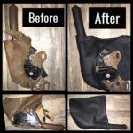 Toyota Supra EBrake Restored to New Leather P2473