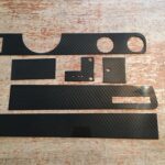 Trim Pieces Added Carbon Fiber P2052