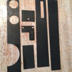 Trim Pieces Added Carbon Fiber P2062