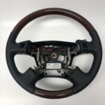 Acura Legend 1994 Steering Wheel Restored to New Leather and Wood P2295