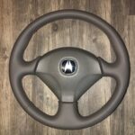 Acura RSX 2003 Steering Wheel Restored to New Leather P0986