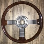 Alfa Romeo GTV6 1981 Steering Wheel Restored to New Wood P3361