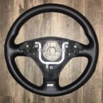 Audi S6 Avant 2003 Steering Wheel Restored to New Leather P1646