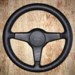 Austin Rover Mini 1989 Steering Wheel Restored to New Leather P9551