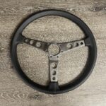 BMW 3 0 CSL 1973 Steering Wheel Restored to New Leather 8179