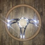 Billet BLVD 05 15 5 Steering Wheel Restored to New Leather P4417