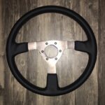 Boat Steering Wheel Restored to New Leather P3258