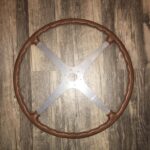 Bugatti 1925 Steering Wheel Restored to New Leather P1911
