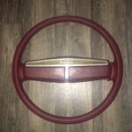 Buick LeSabre 1975 Steering Wheel Restored to New Leather P7120