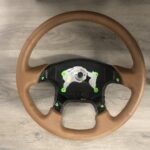 Bus Steering Wheel Restored to New Leather P0817