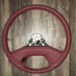 Cadillac Alante 1989 Steering Wheel Restored to New Leather P7329