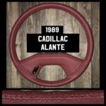 Cadillac Alante 1989 Steering Wheel Restored to New Leather P7332