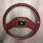 Cadillac Brougham 1991 Steering Wheel Restored to New Leather P0558