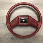 Cadillac Brougham 1991 Steering Wheel Restored to New Leather P0559
