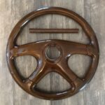 Cadillac ElDorado 1975 Steering Wheel Restored to New Wood P3419