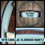 Cadillac ElDorado Biaritz 1978 Steering Wheel Restored to New P3580
