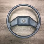 Cadillac Fleetwood 1977 Steering Wheel Restored to New Leather P0242
