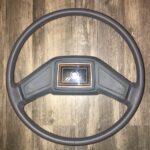 Cadillac Fleetwood 1988 Steering Wheel Restored to New Leather P6495