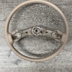 Cadillac Fleetwood 1989 Steering Wheel Restored to New Leather P2728
