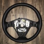 Cadillac STSV 2005 Steering Wheel Restored to New Leather P5353