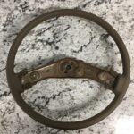 Cadillac Seville 1979 Steering Wheel Restored to New Leather P8024