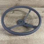 Chevy Bel Air 1955 Steering Wheel Restored to New Leather P5681