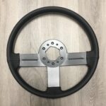 Chevy Camaro 1980s Steering Wheel Restored to New Leather P9014
