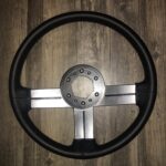 Chevy Camaro 1989 Steering Wheel Restored to New Leather P6462