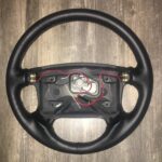 Chevy Camaro 1991 Steering Wheel Restored to New Leather P6637
