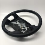 Chevy Camaro 1992 Steering Wheel Restored to New Leather and Wood P2243