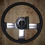 Chevy Camaro IROC Steering Wheel Gearshift Knob and EBrake Restored to New Leather P9214