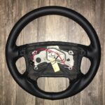 Chevy Camaro Steering Wheel Restored to New Leather P2481