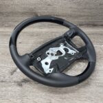 Chevy Camaro Steering Wheel Restored to New Leather and Wood P2717